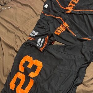 Black and Orange Giants Jersey
